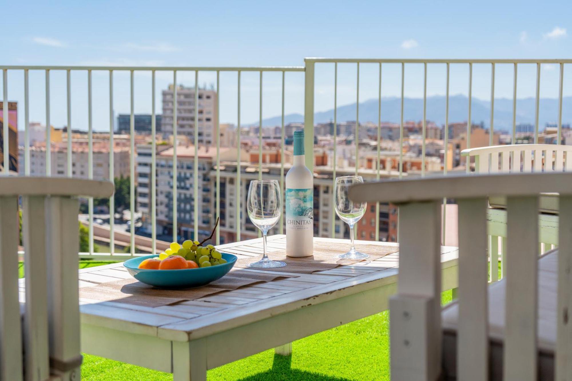 Sea Views Penthouse City Center 马拉加 外观 照片